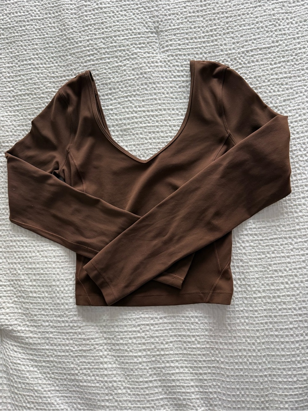 Lululemon Align Long Sleeve Top in Brown